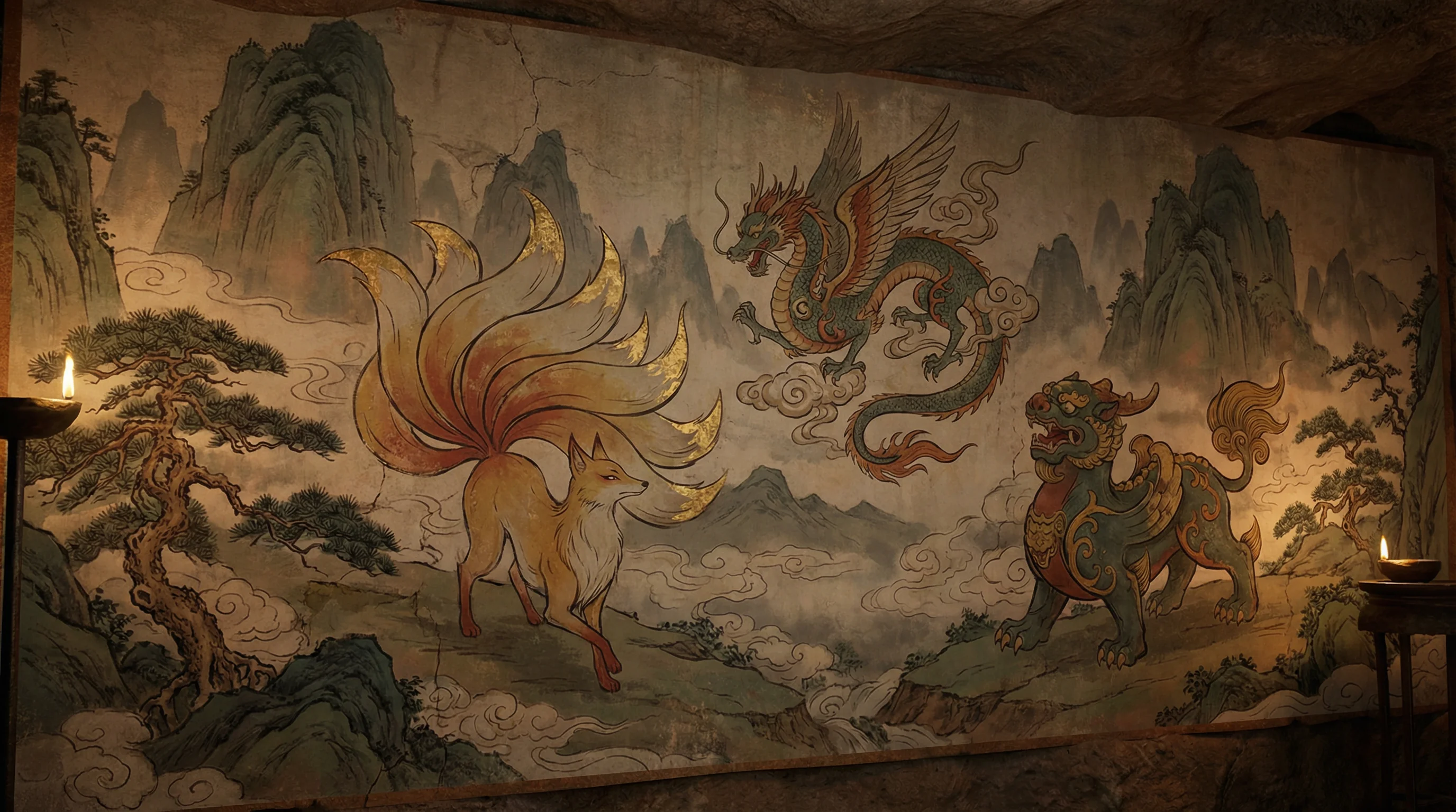 山海经 - 九色地址 上古神兽动漫
